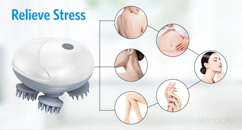 3D Electric Scalp Massager