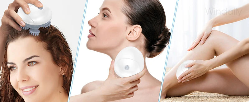 3D Electric Scalp Massager