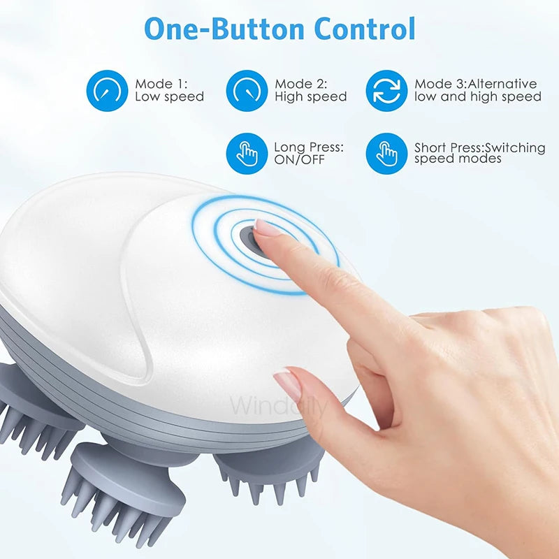 3D Electric Scalp Massager